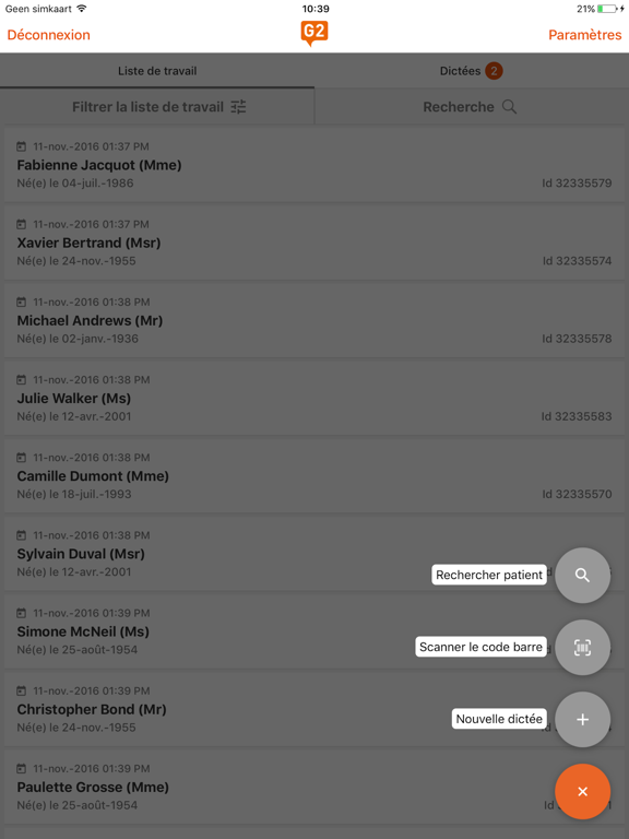 Screenshot #5 pour G2 Mobile – Digital Dictation