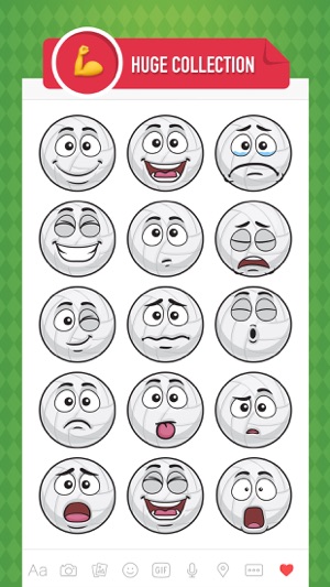 VolleyMoji - volleyball emoji sticker for iMessage(圖2)-速報App