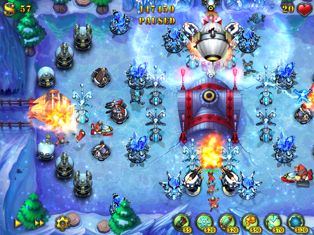 ‎Fieldrunners for iPad Screenshot