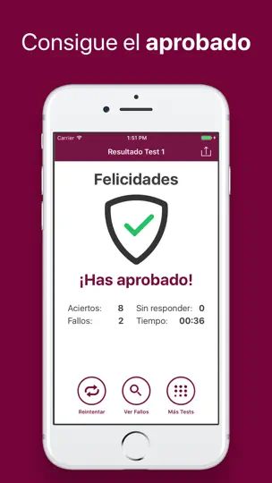 Captura de pantalla de Test Nacionalidad Española en iPhone 3