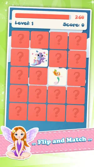 Matching family game: Princess screenshot 4