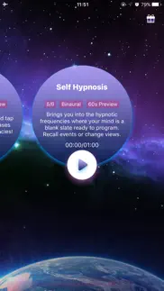 psychic sounds - spiritual self hypnosis & esp iphone screenshot 1