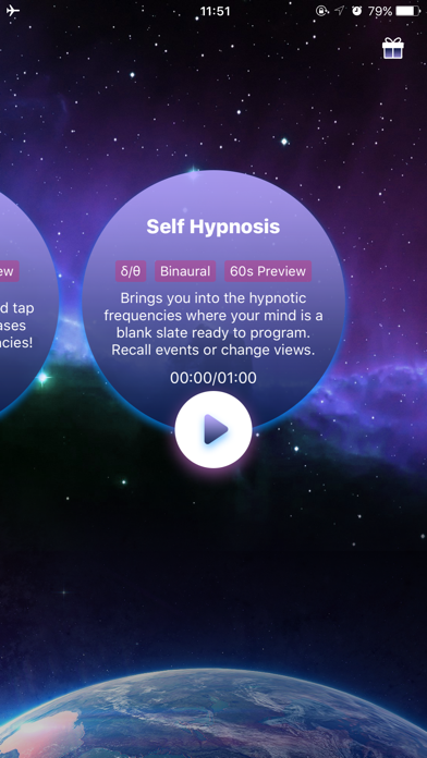 Screenshot #1 pour Psychic Sounds - Spiritual Self Hypnosis & ESP