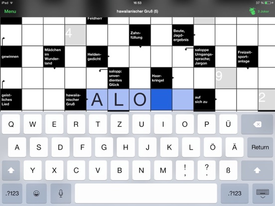 Screenshot #5 pour Krupion Kreuzworträtsel HD