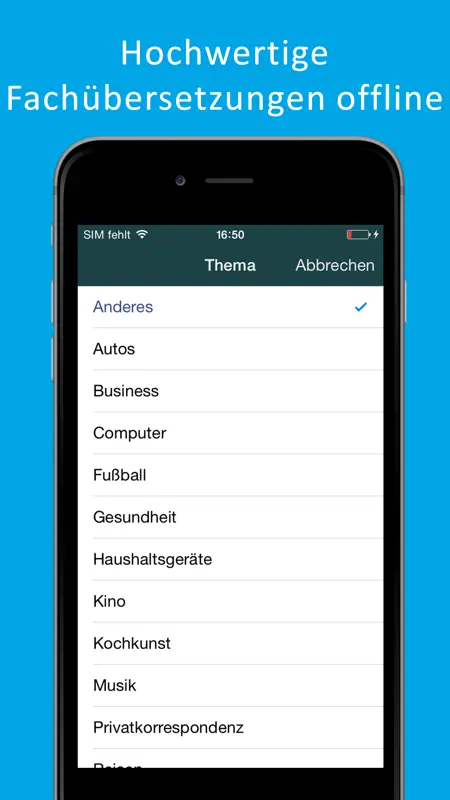 PROMT Offline-Übersetzer screenshot 1 of 5