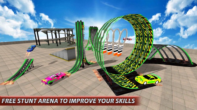 Stunt Car Drive: Impossible Tracks(圖1)-速報App