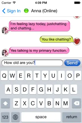 Game screenshot Chat With Anna apk