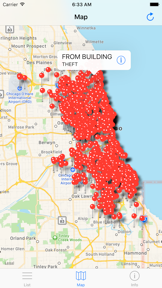 Chicago Crimes - Reported Incidents Of Chica Crime screenshot