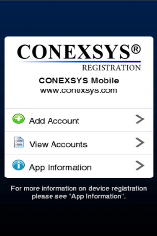 CONEXSYS screenshot 2