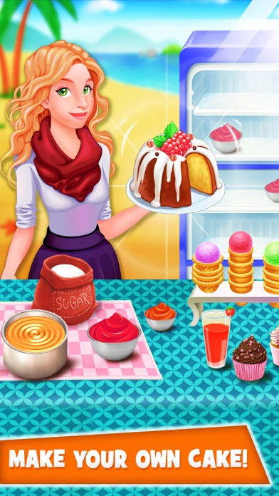 Kids Cake Maker Food Cooking Games for girls screenshot 2