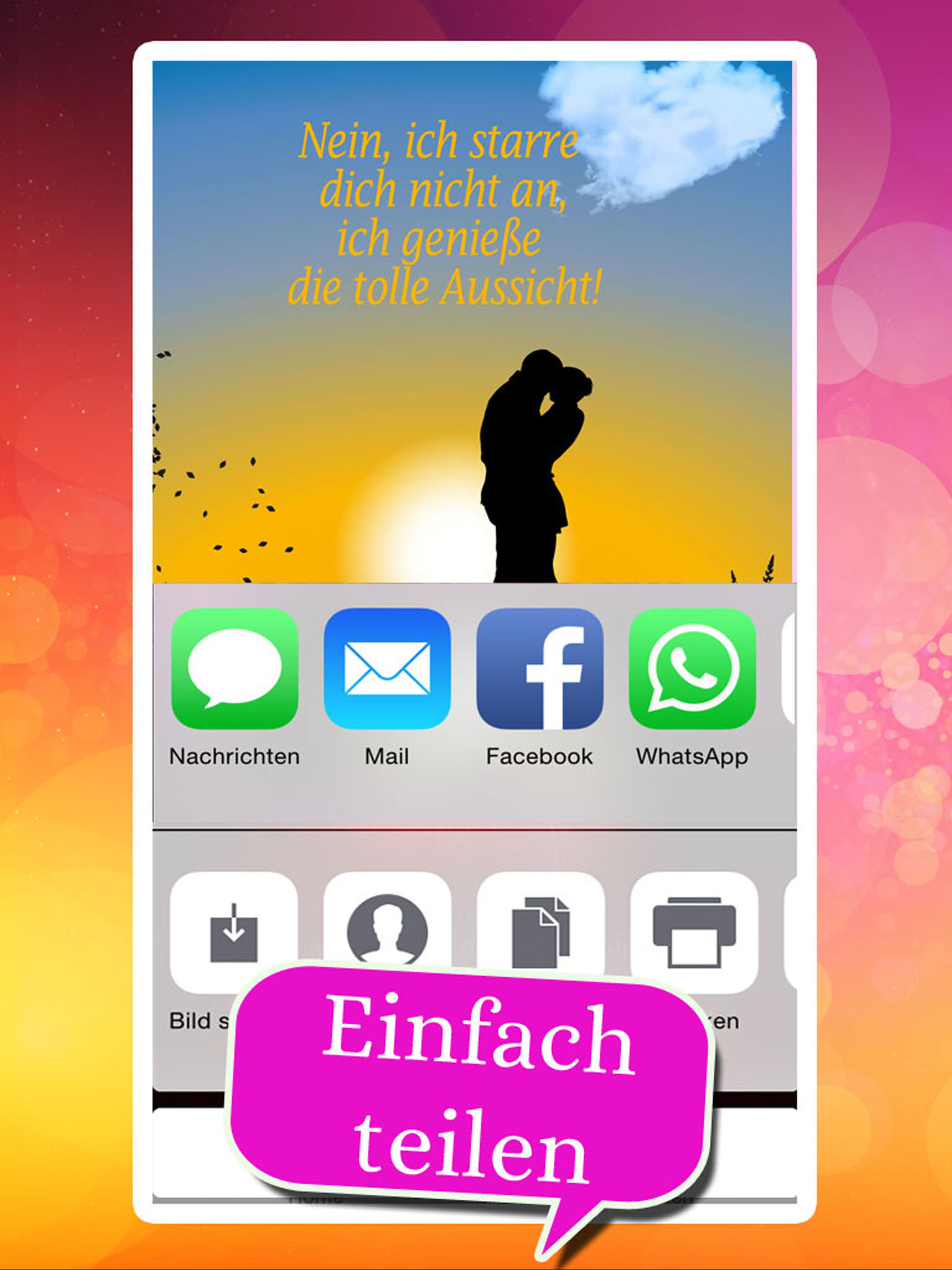 Flirtsprüche - Coole Sprüche: Flirten Spruchbilder
