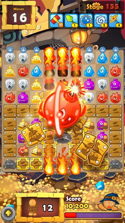 Monster Busters: Match 3 Puzzle