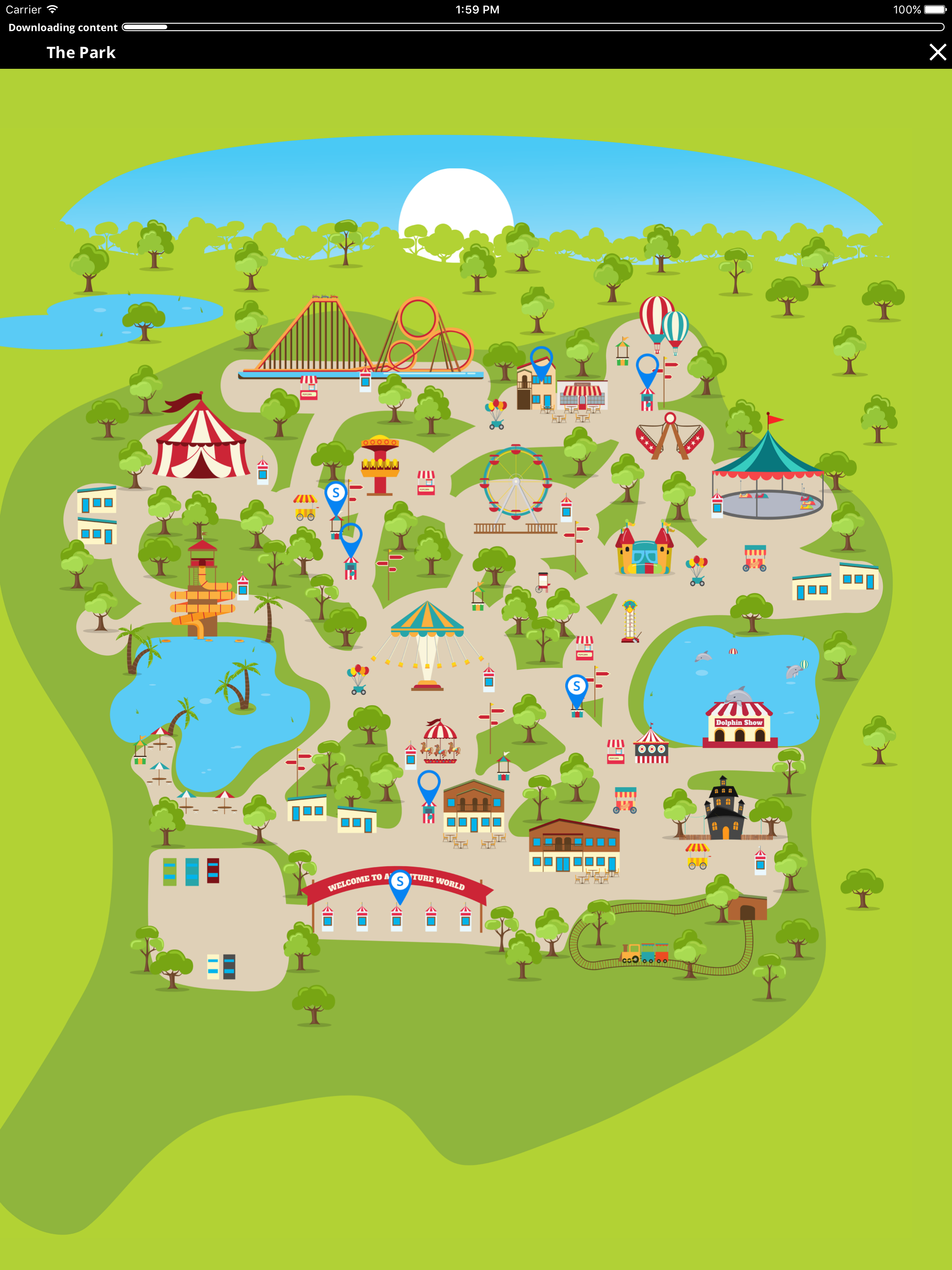 Theme Park by YourMapp screenshot 7