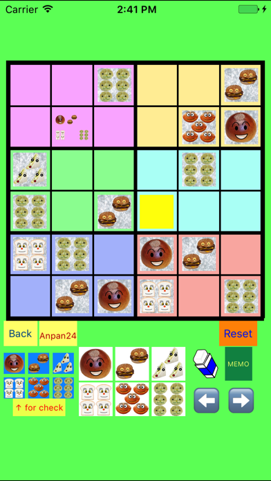 Screenshot #2 pour Anpan Bread Easy Sudoku 4x4,6x6,7x7
