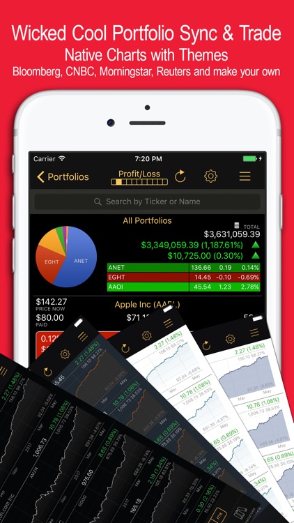 Stocks Live: Broker Sync Stock Market Game Changer screenshot-0
