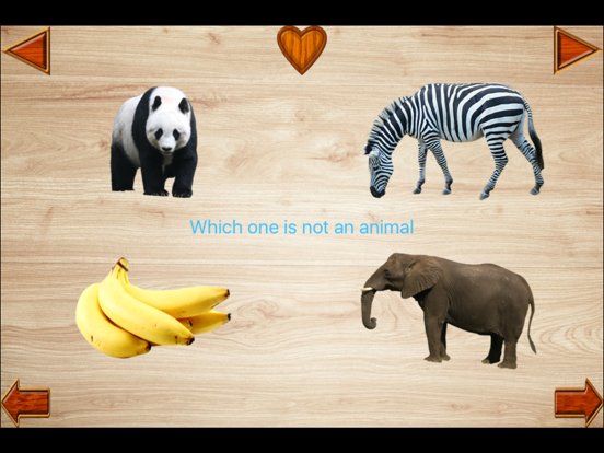 Odd One Out Games - Baby Learning Flash Cards iPad screenshot