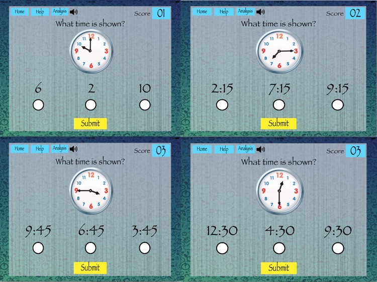 Match Clocks and Times