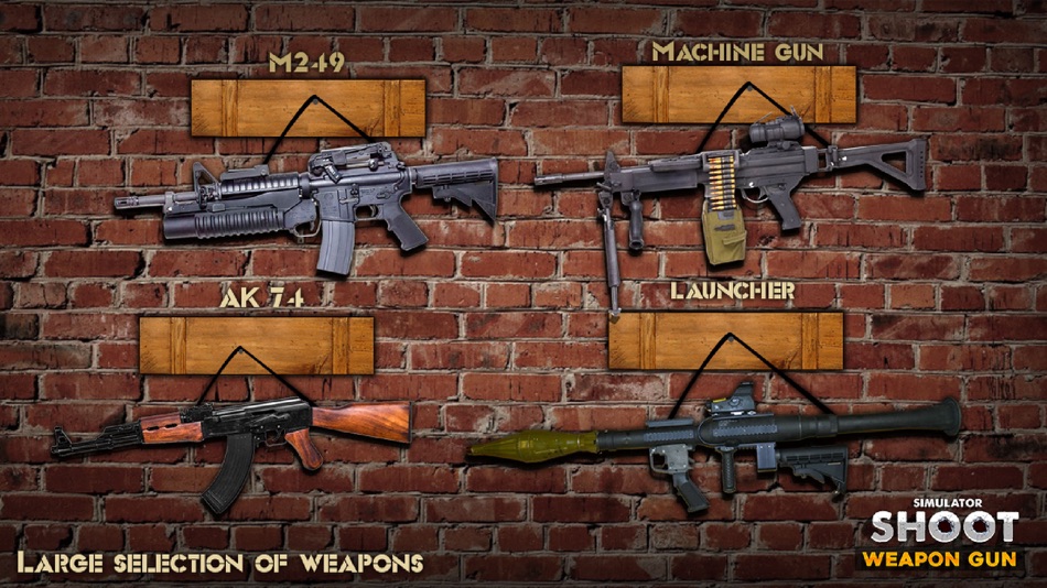 #2. Simulator Shoot Weapon Gun (iOS) 由: Alina Sapolgina