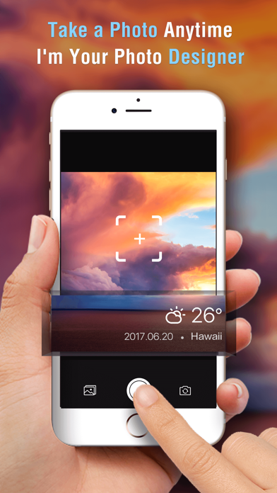 Weather Camera Sticker-Photo & picture watermarkのおすすめ画像1