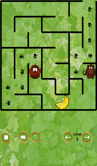 Screenshot #1 pour Singe Jungle Labyrinthe