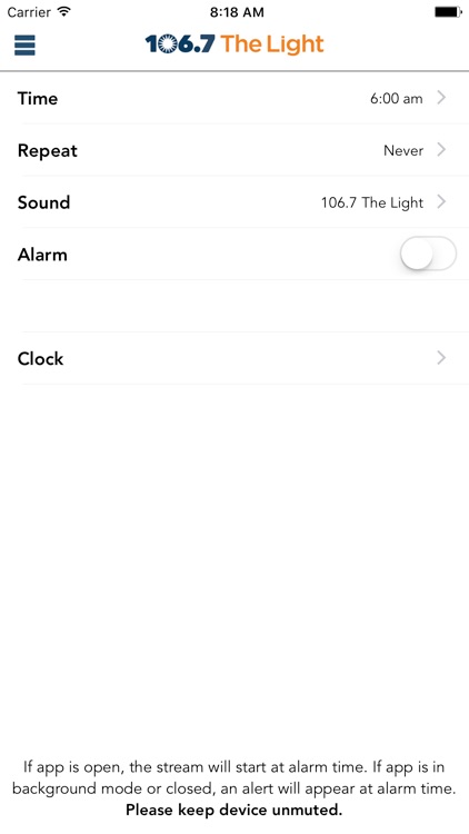 106.7 The Light screenshot-3