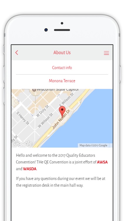 AWSA PD Event App