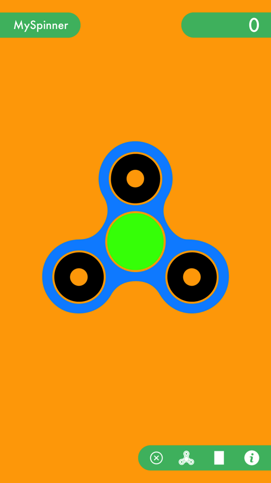 #5. MySpinner - Controlled by phone's accelerometer (iOS) By: Cacira, Inc