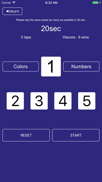 Colors & Numbers