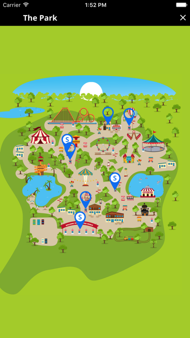Screenshot #2 pour Theme Park by YourMapp