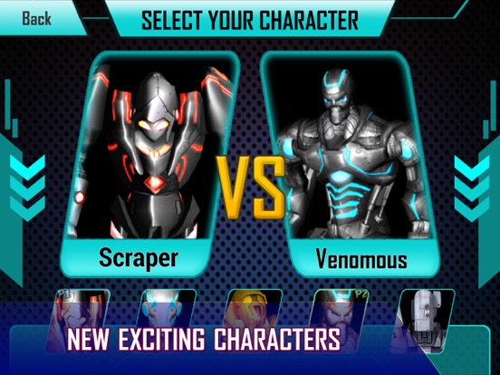Robot Sumo - Real Steel Street Fighting Boxing 3D iPad screenshot