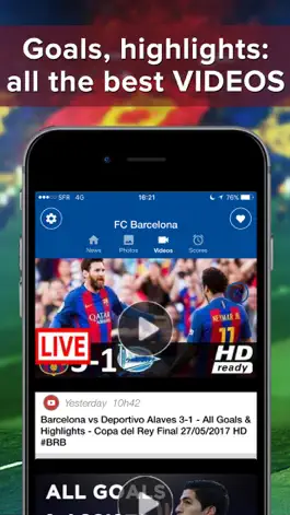 Game screenshot Barcelona Addict : News, videos and alerts mod apk