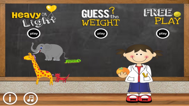 Heavy or Light - the science weighing game