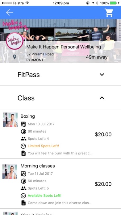 Screenshot #2 pour Mokfit