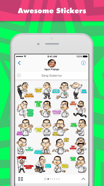 Stiker Sang Gubernur oleh Choppic