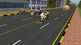real traffic bike attack:road rush death race iphone screenshot 3