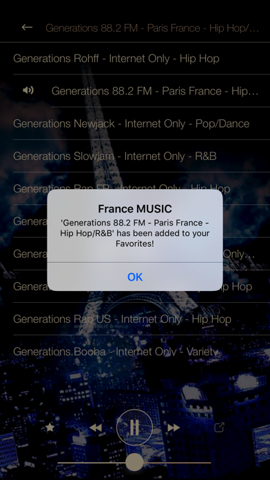 Screenshot #3 pour France Music Radio ONLINE