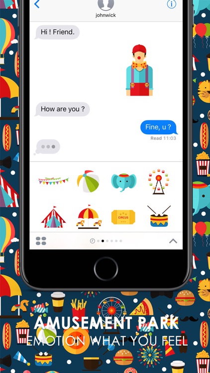 Amusement Park Stickers for iMessage