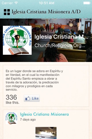 Iglesia Cristiana Misionera AD screenshot 3