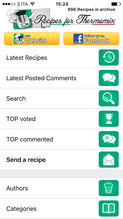 Recipes for Thermomix Screenshot