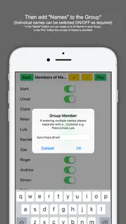 random name selector starter iphone screenshot 4