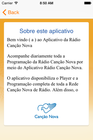 Rádio Canção Nova screenshot 3