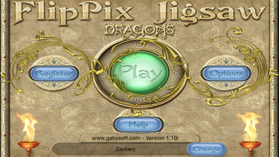 Screenshot #2 pour FlipPix Jigsaw - Dragons