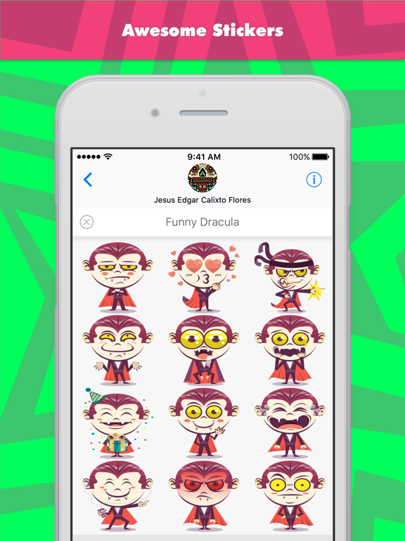 Screenshot #5 pour Funny Dracula stickers by KORCHO