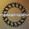 Drag the spinning gear to avoid the dark obstacles