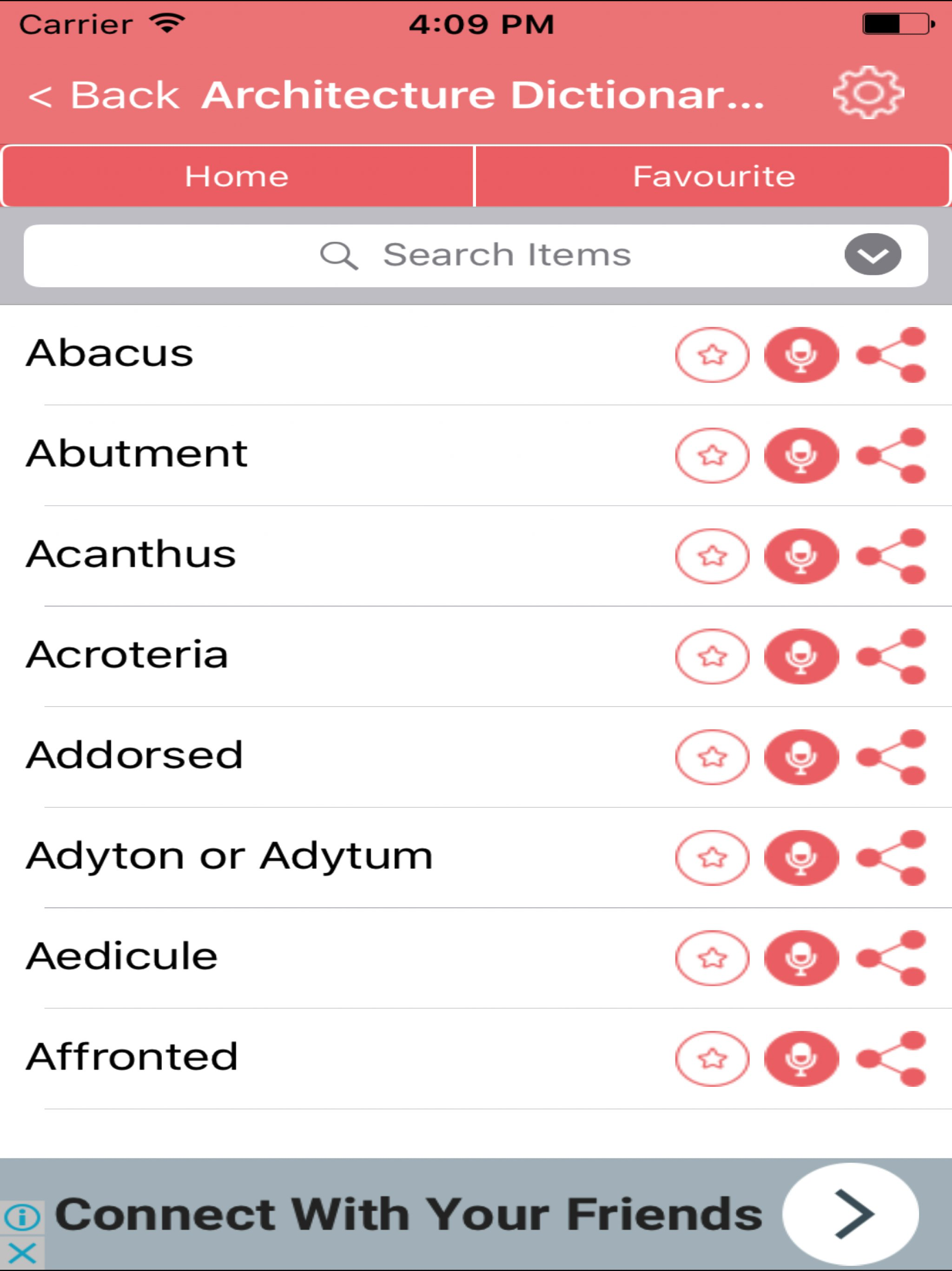 Architecture Dictionary -Terms Definitions