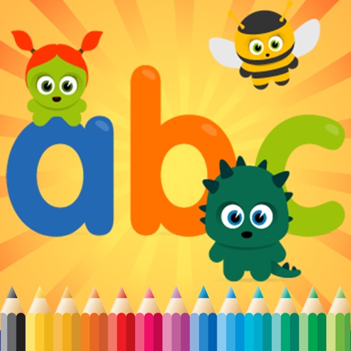 Coloring Book ABC Spanish Alphabet Games age 1-10 Icon