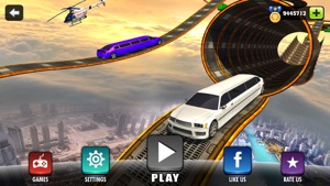 Limousine Car Driving Simulator - Impossible Track screenshot #1 for iPhone