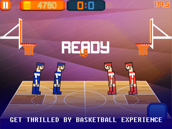 Screenshot #4 pour BasketBall Physics-Real Bouncy Soccer Fighter Game