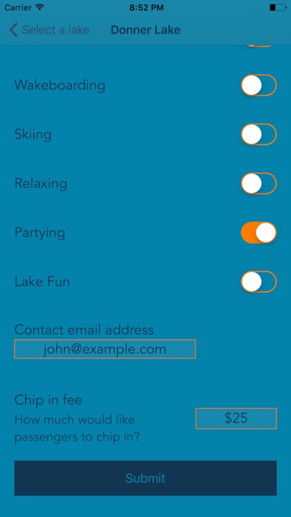 Lake Fun Tuber Boat Sharing App screenshot-3