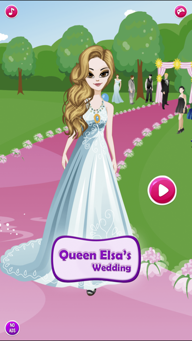 Screenshot #1 pour Queen Elsa's Wedding